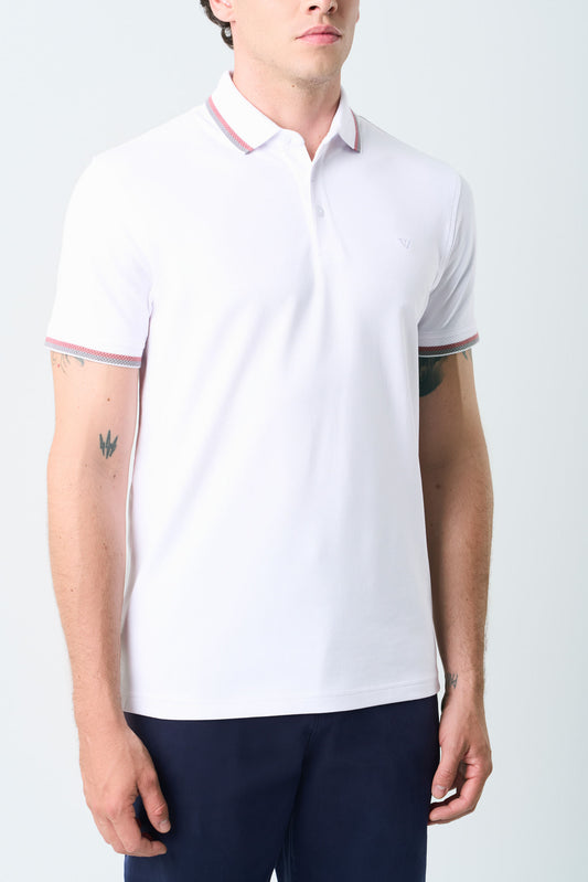 Polo Bilbao manga corta para hombre semi fitted