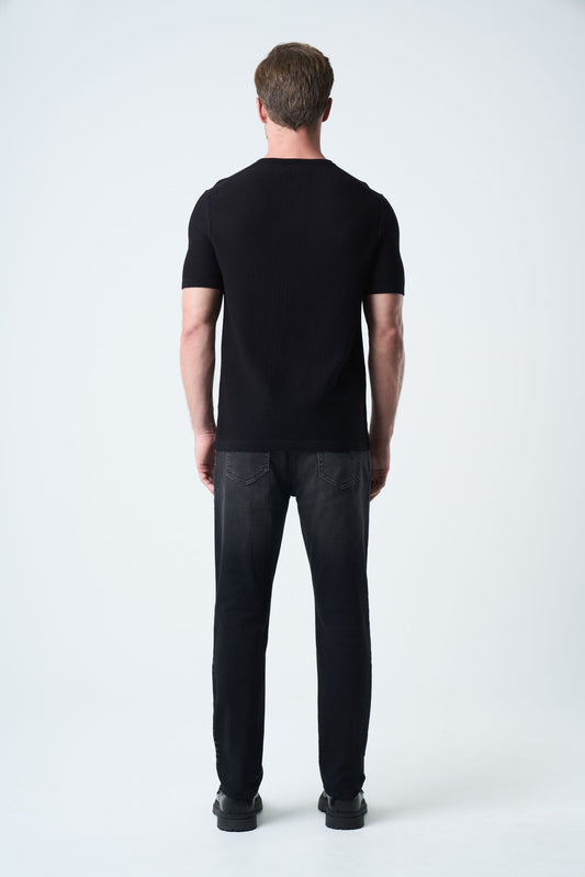 Jean Blackout para hombre confort