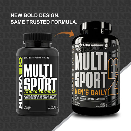 NUTRABIO MULTISPORT PARA HOMBRE / 120 CAPS