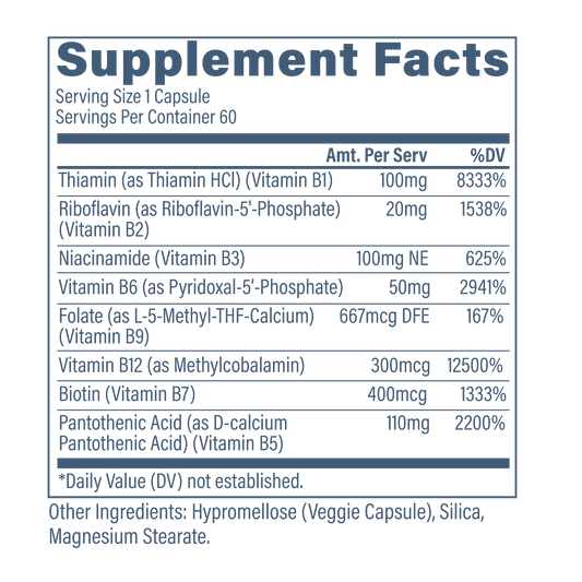 Revive B-Complex 60 caps