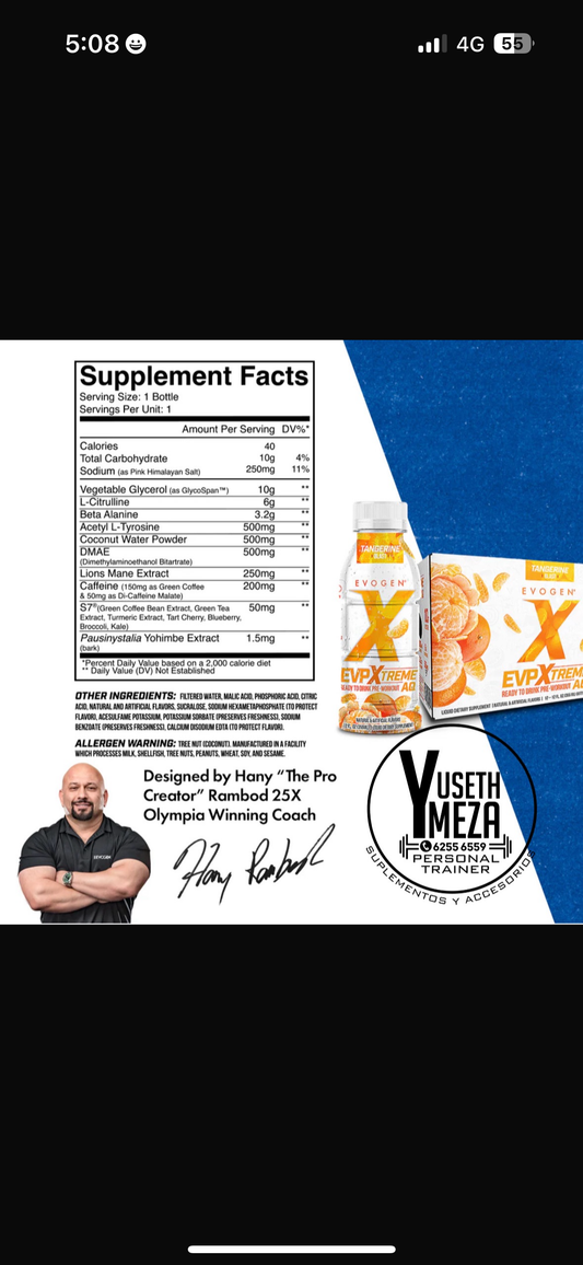 Evogen/ EVP-Xtreme AQ RTD