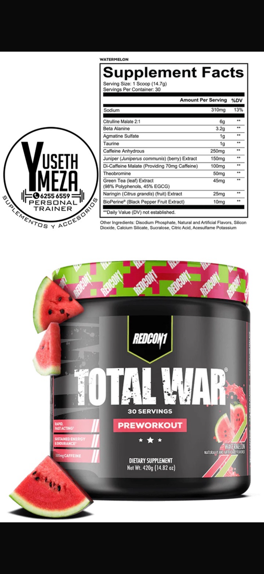 Redcon1/ Total War/ 30 Servidas