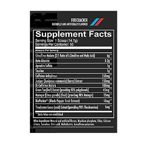 REDCON TOTAL WAR PRE ENTRENO / RAINBOW CANDY / 50 SERV