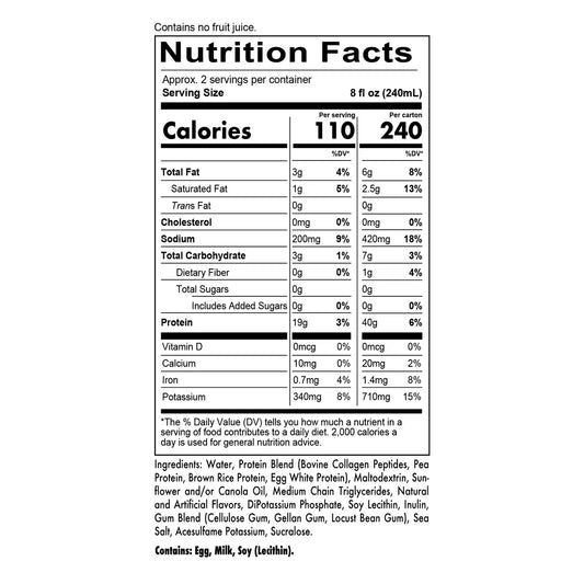 BATIDOS DE PROTEÍNA MRE