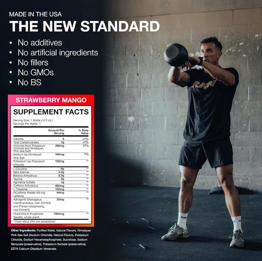 RAW BUM BEBIDA PRE ENTRENO