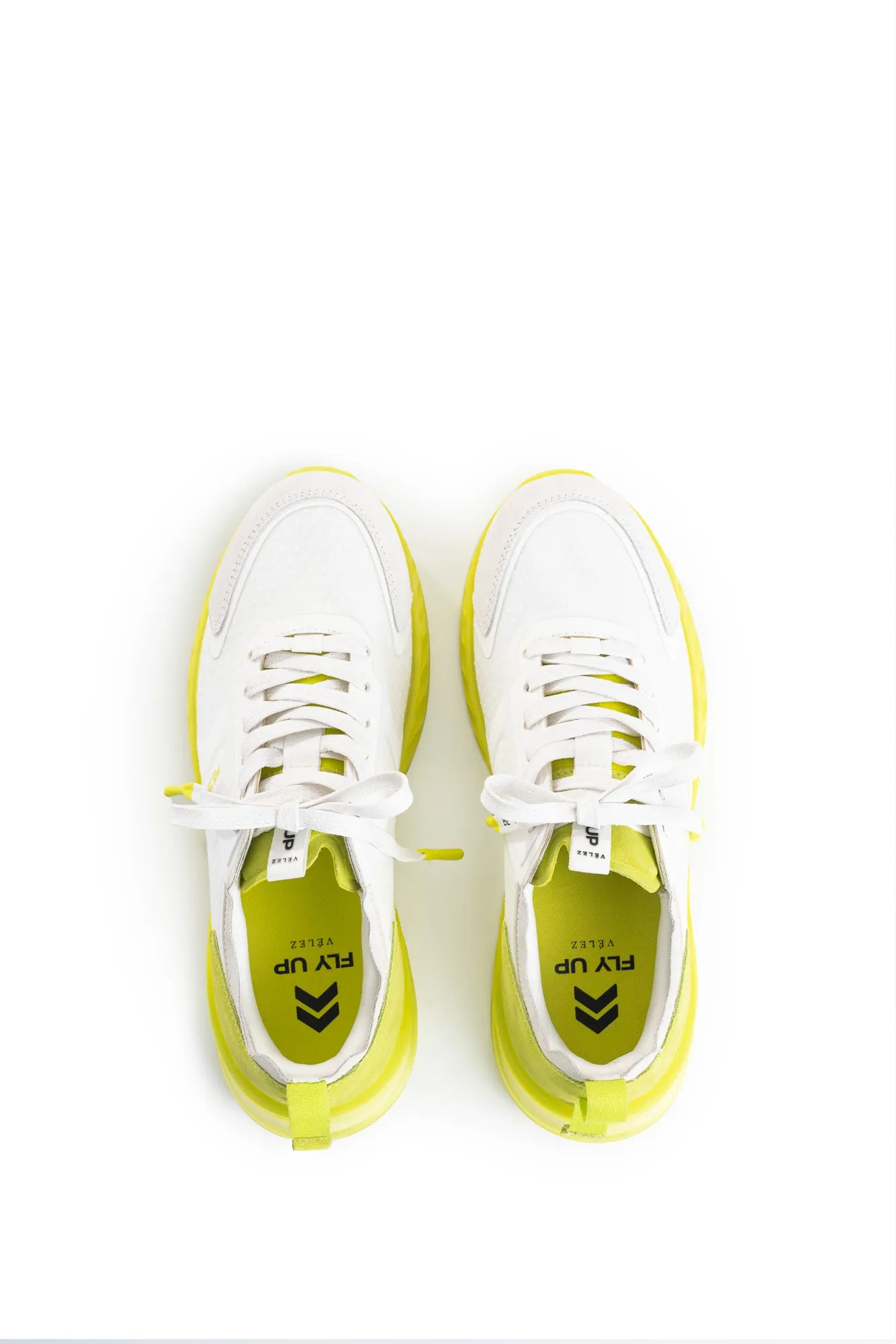 Tenis Fly Up Life de cuero para mujer