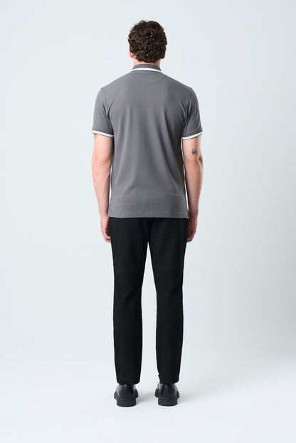 Polo Bilbao manga corta para hombre semi fitted