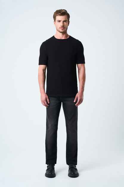 Jean Blackout para hombre confort