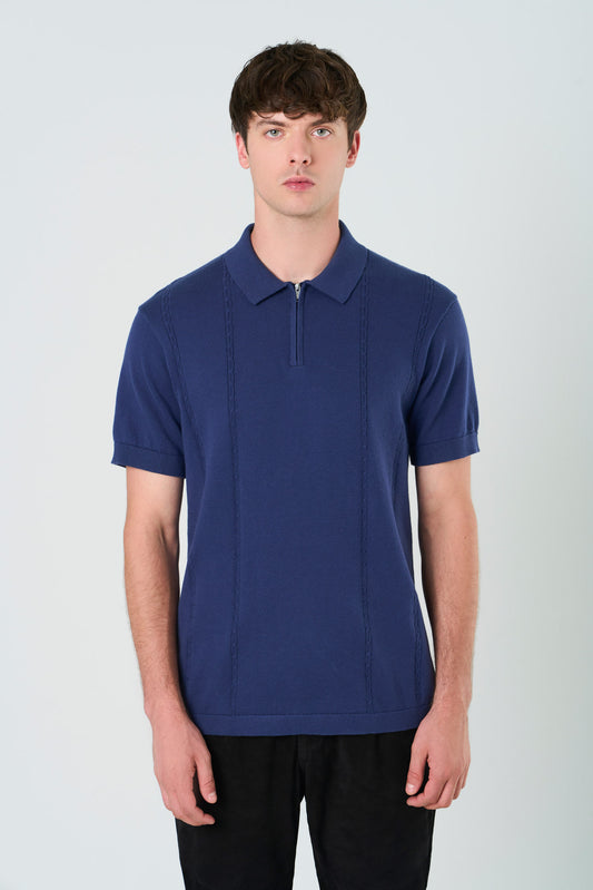 Polo Tropical manga corta para hombre semi fitted