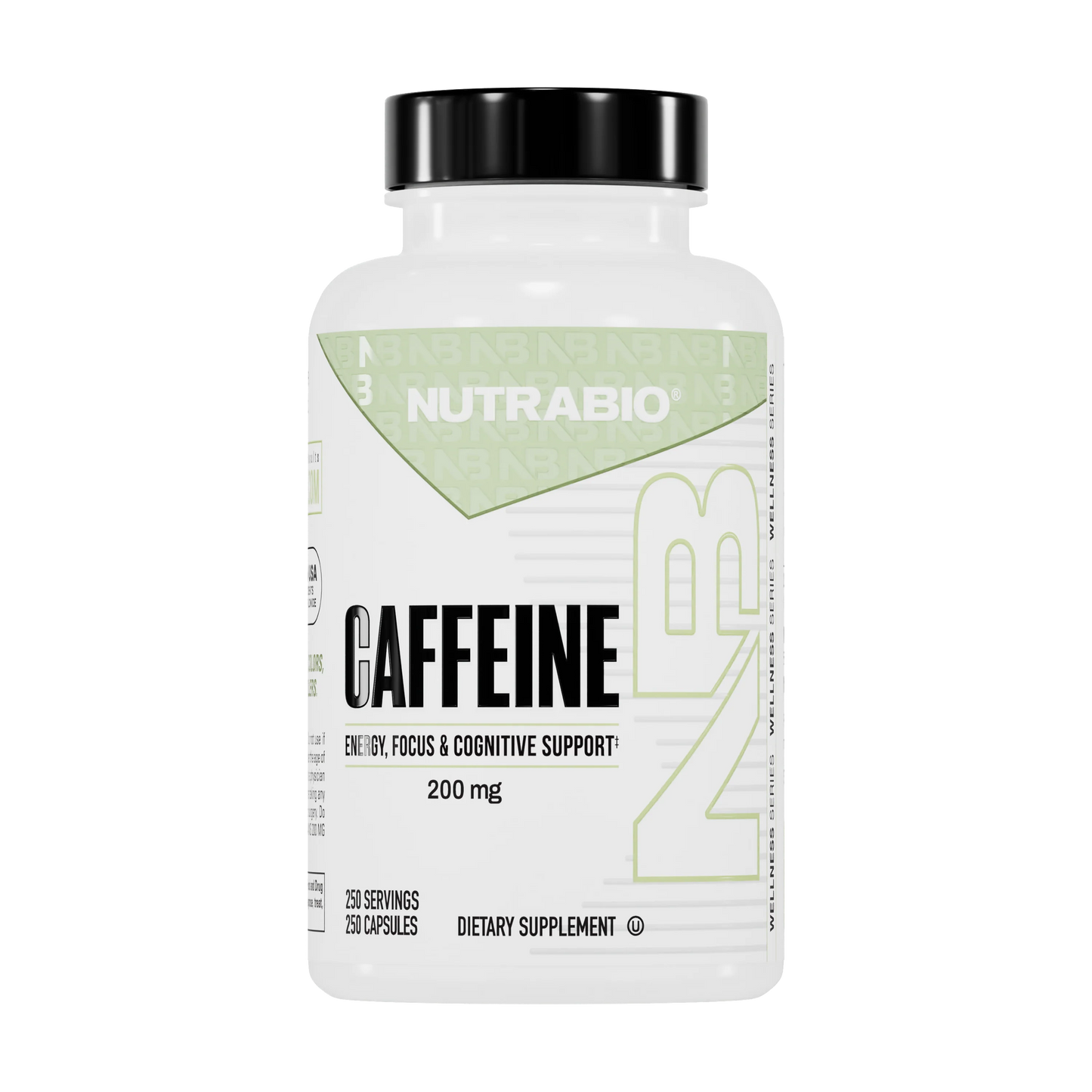 NUTRABIO CAFEINA 200 MG / 250 CAPS