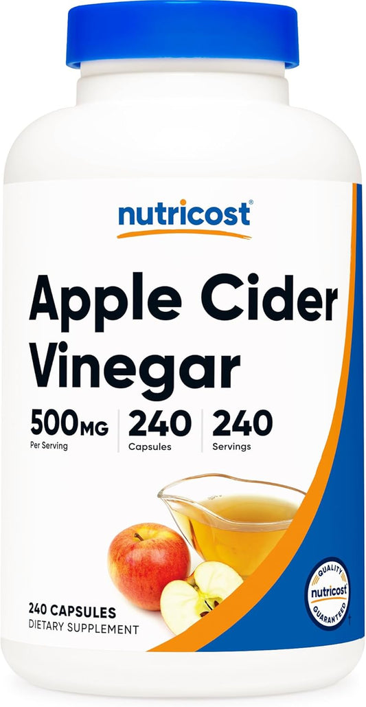 CAPSULAS DE VINAGRE DE MANZANA / 240 CAPSULAS