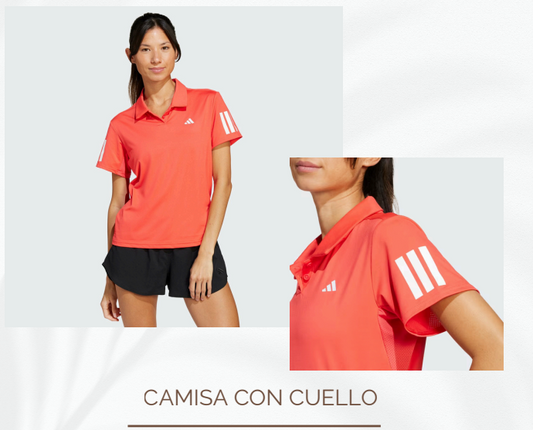 Camisa con cuello Adidas