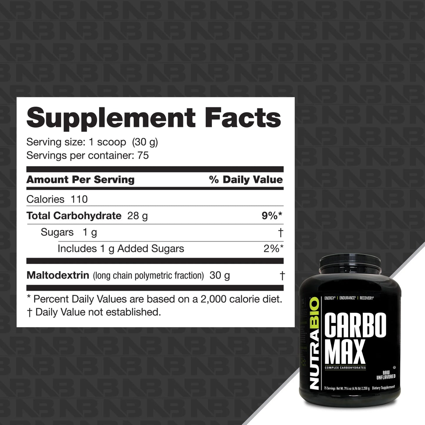 Nutrabio - Carbo Max