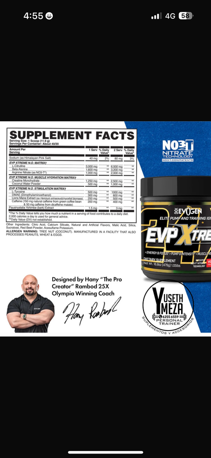 Evogen/ EVP-Xtreme NO
