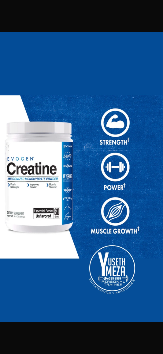 Evogen/ Monohidrato de Creatine
Power