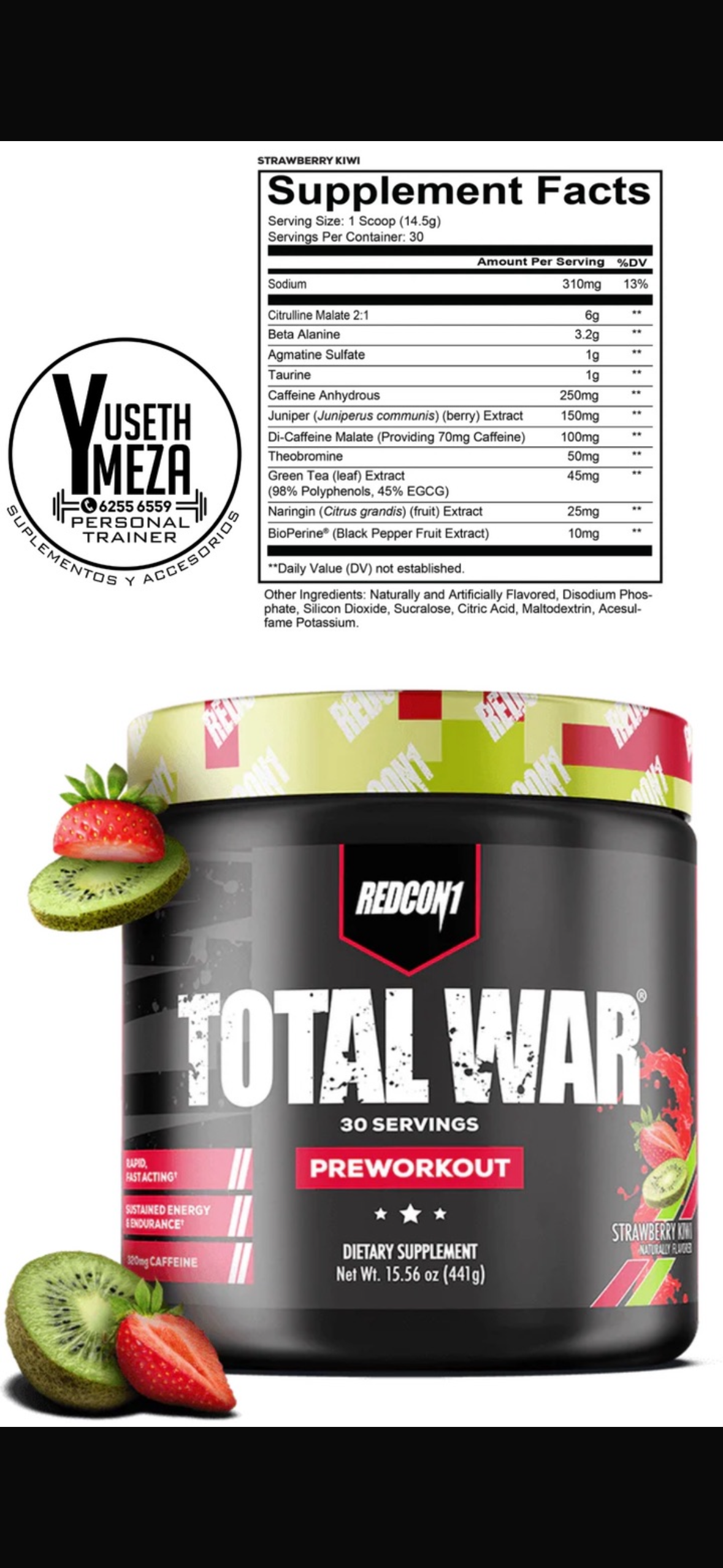 Redcon1/ Total War/ 30 Servidas