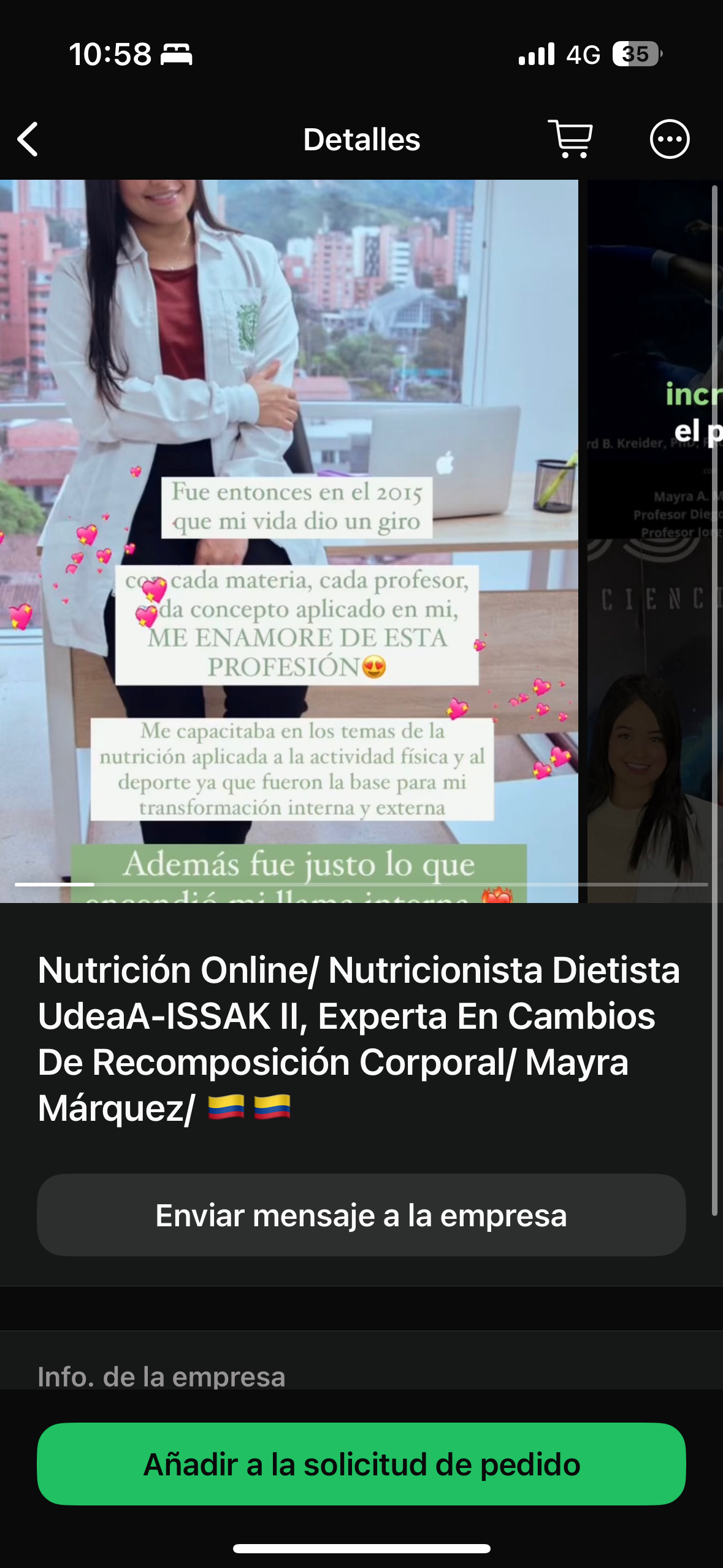 Nutrición Online/ Nutricionista Dietista
UdeaA-ISSAK II, Experta En Cambios De Recomposición Corporal/ Mayra
Márquez/ ==
