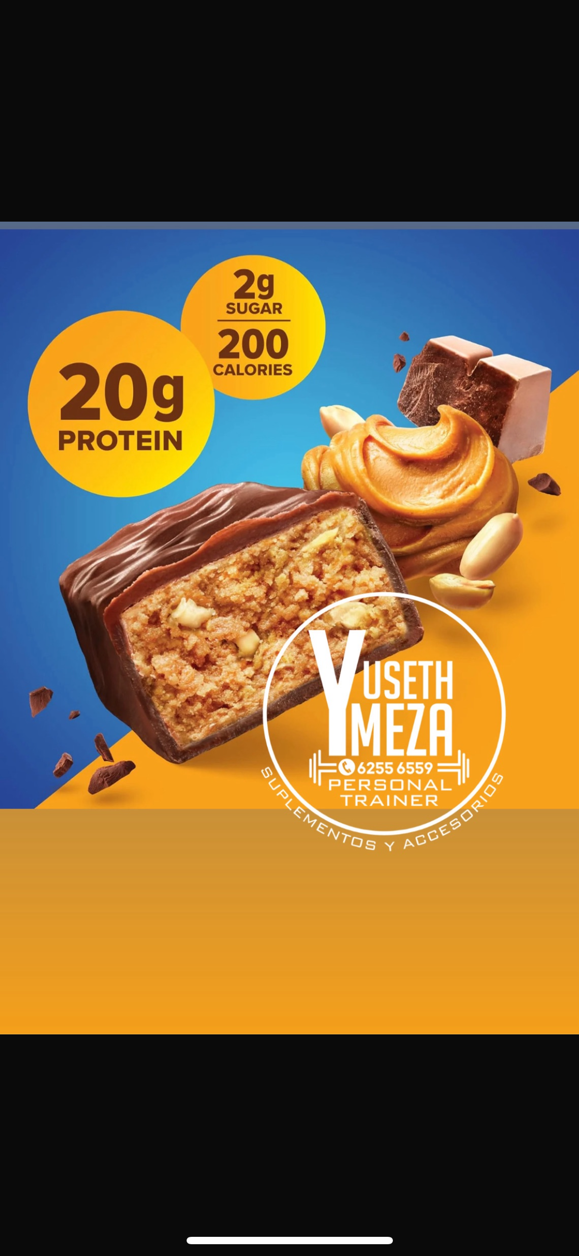 Pure Protein/ Barritas/ CHOCOLATE
PEANUT BUTTER PROTEIN BAR