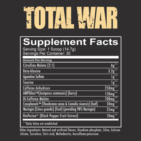 REDCON TOTAL WAR PRE ENTRENO / BLUE LEMONADE /