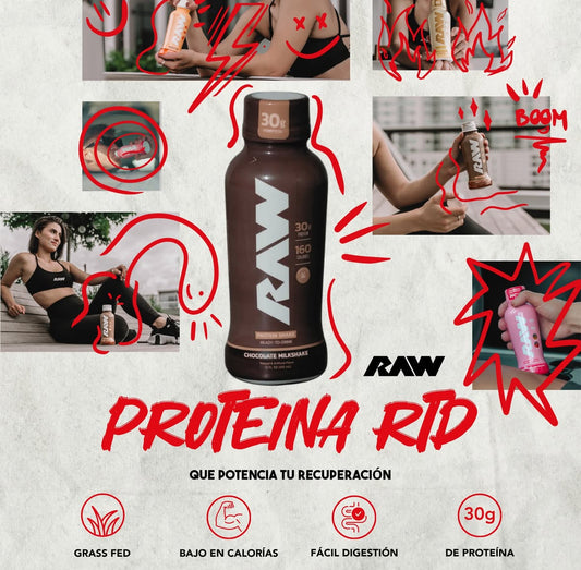 BATIDO DE PROTEÍNA RAW