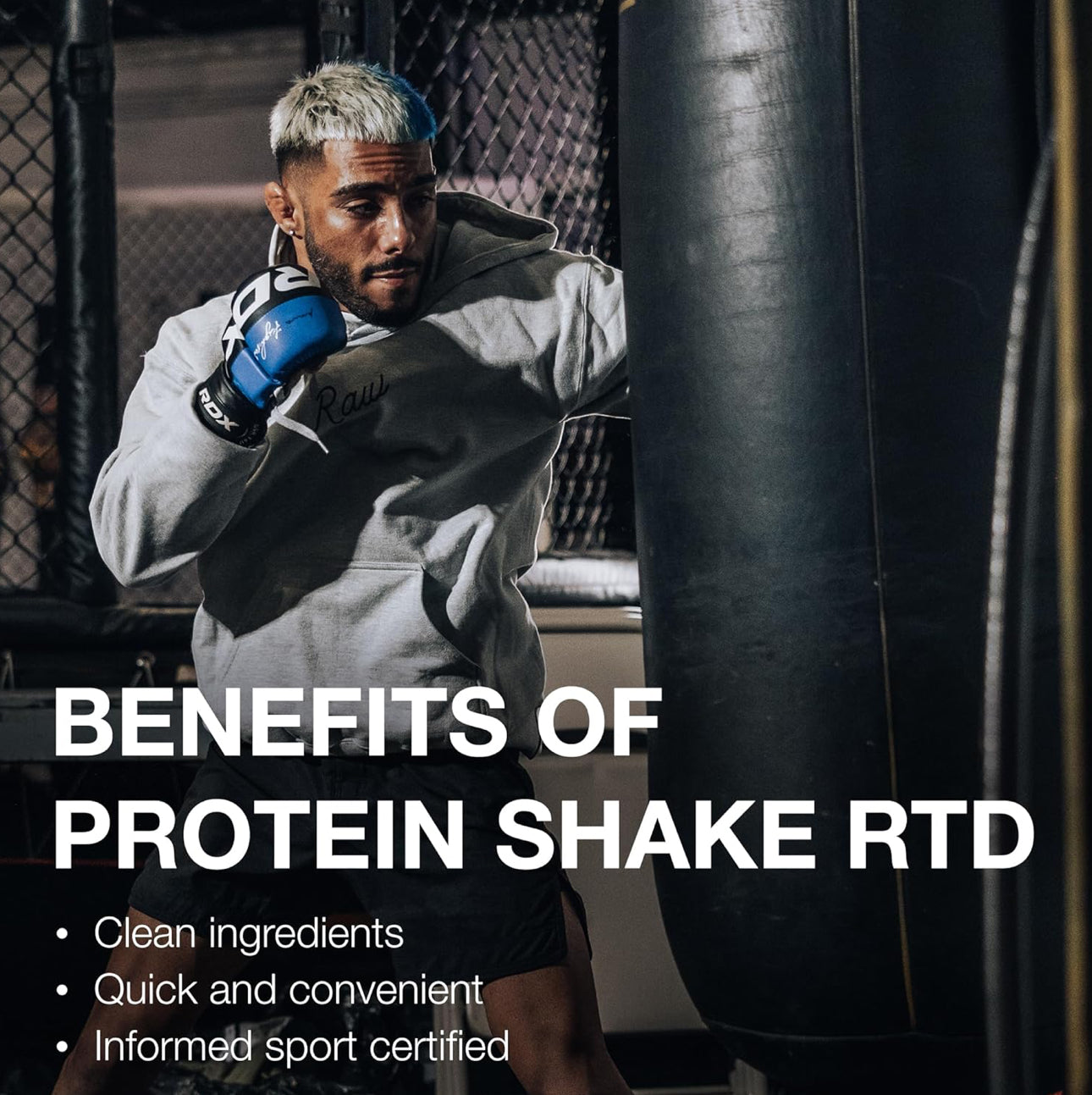 BATIDO DE PROTEÍNA RAW
