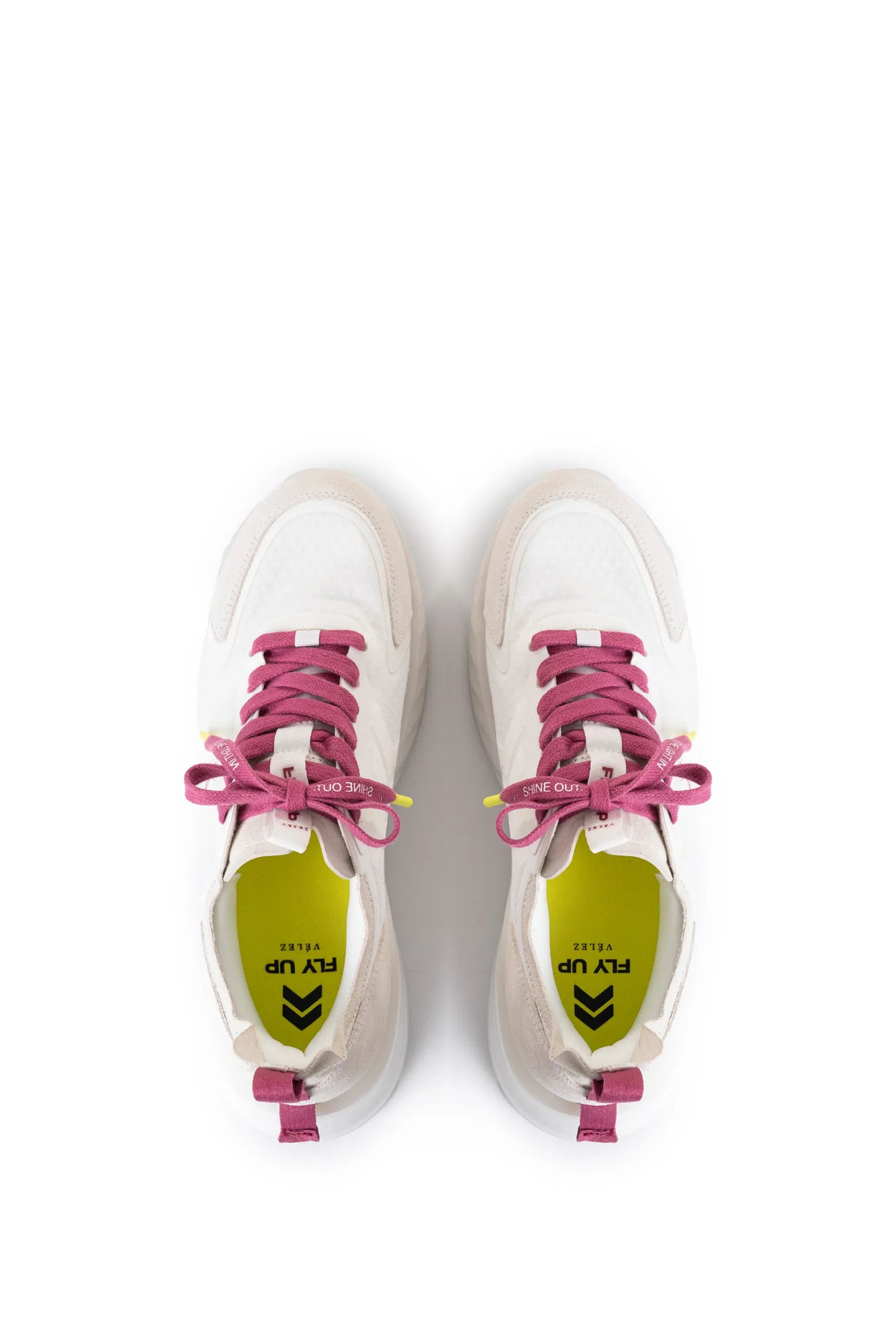 Tenis Fly Up Life de cuero para mujer
