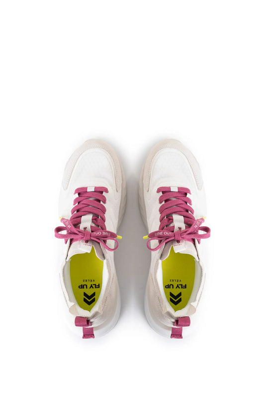 Tenis Fly Up Life de cuero para mujer