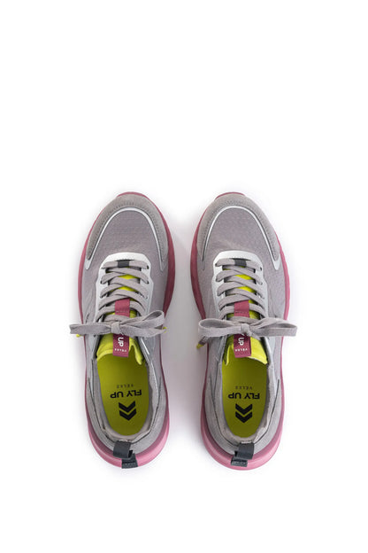 Tenis Fly Up Life de cuero para mujer