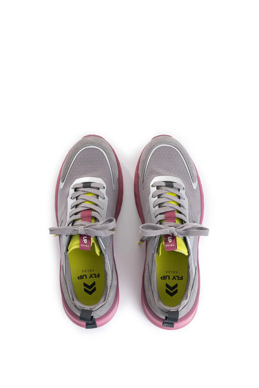 Tenis Fly Up Life de cuero para mujer