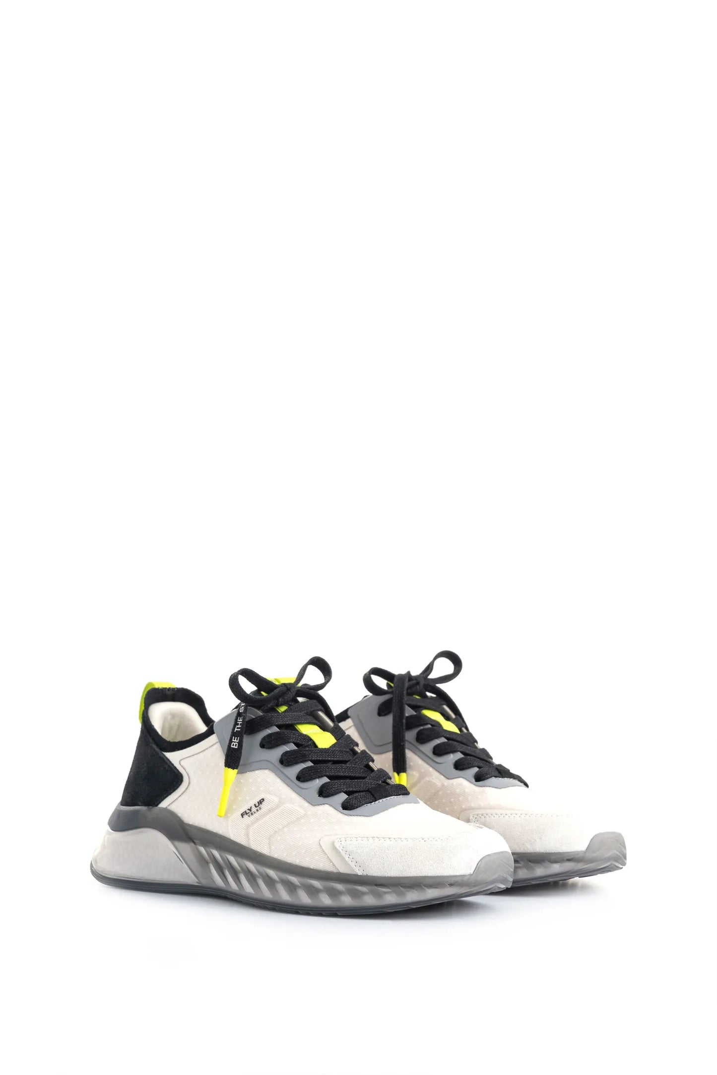 Tenis Fly Up Life 2.0 de cuero gamuzado para hombre silueta deportiva