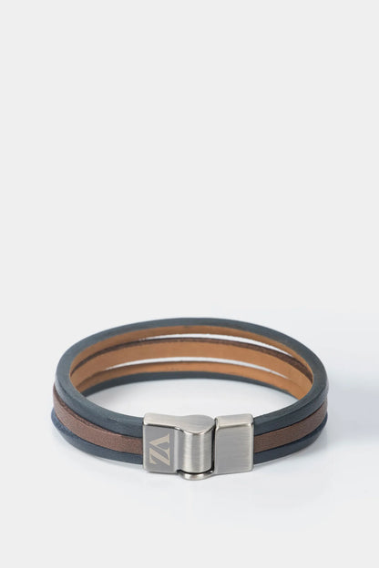 Manilla de cuero liso