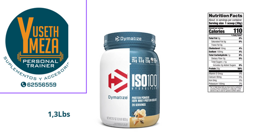 DYMATIZE PROTEINA ISO 100  1.3 LBS