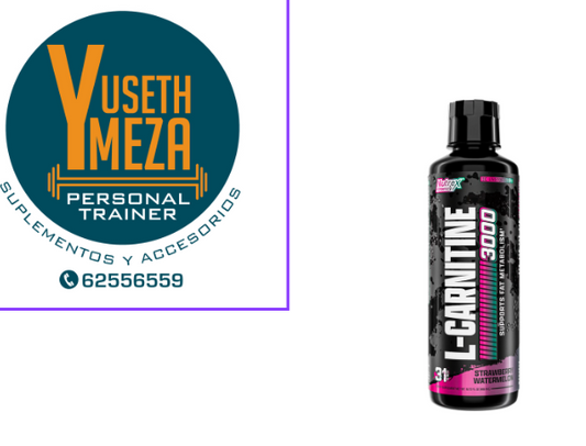 NUTREX L-CARNITINA LIQUIDA 3000 / STRAWBERRY WATERMELON / 31 SERV