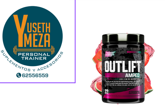 NUTREX OUTLIFT AMPED PRE ENTRENO / STRAWBERRY WATERMELON / 20 SERV