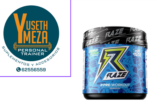 REPP RAZE PRE-ENTRENO / BLUE SHOCK / 30 SERV