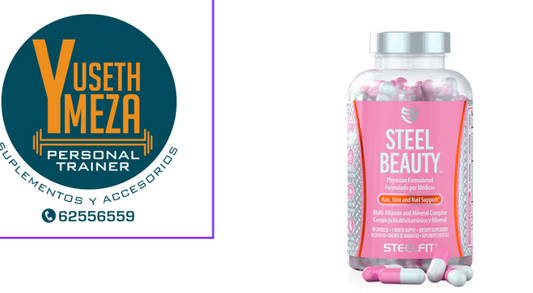 STEEL FIT STEEL BEAUTY MULTIVITAMINICO / 90 CAPS