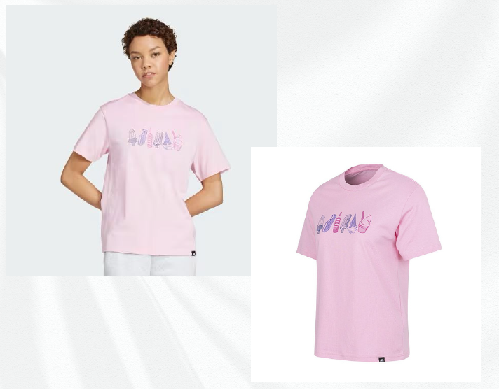 Camiseta Adidas de Mujer
