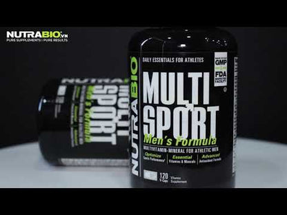 NUTRABIO MULTISPORT PARA HOMBRE / 120 CAPS
